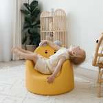 Кресло детское UNIX Kids Bear L уellow