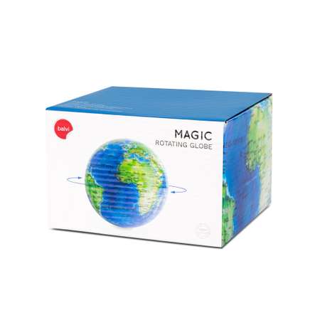 Глобус Balvi вращающийся Magic 360° синий