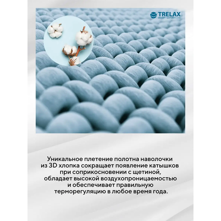 Подушка ортопедическая TRELAX Sola for man