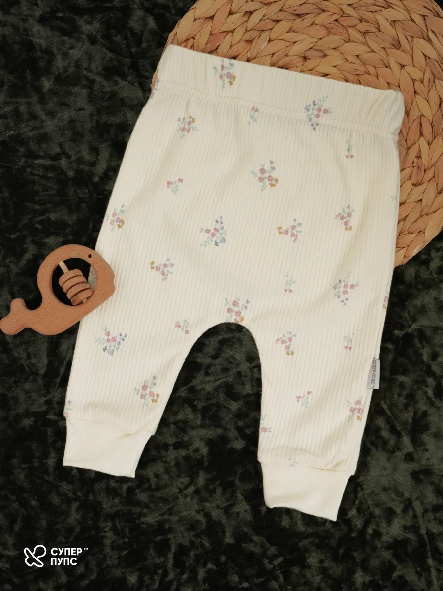 Штанишки 3 шт Супер Пупс нбр/3пр/шт/sk21/полоска/цветы - фото 12