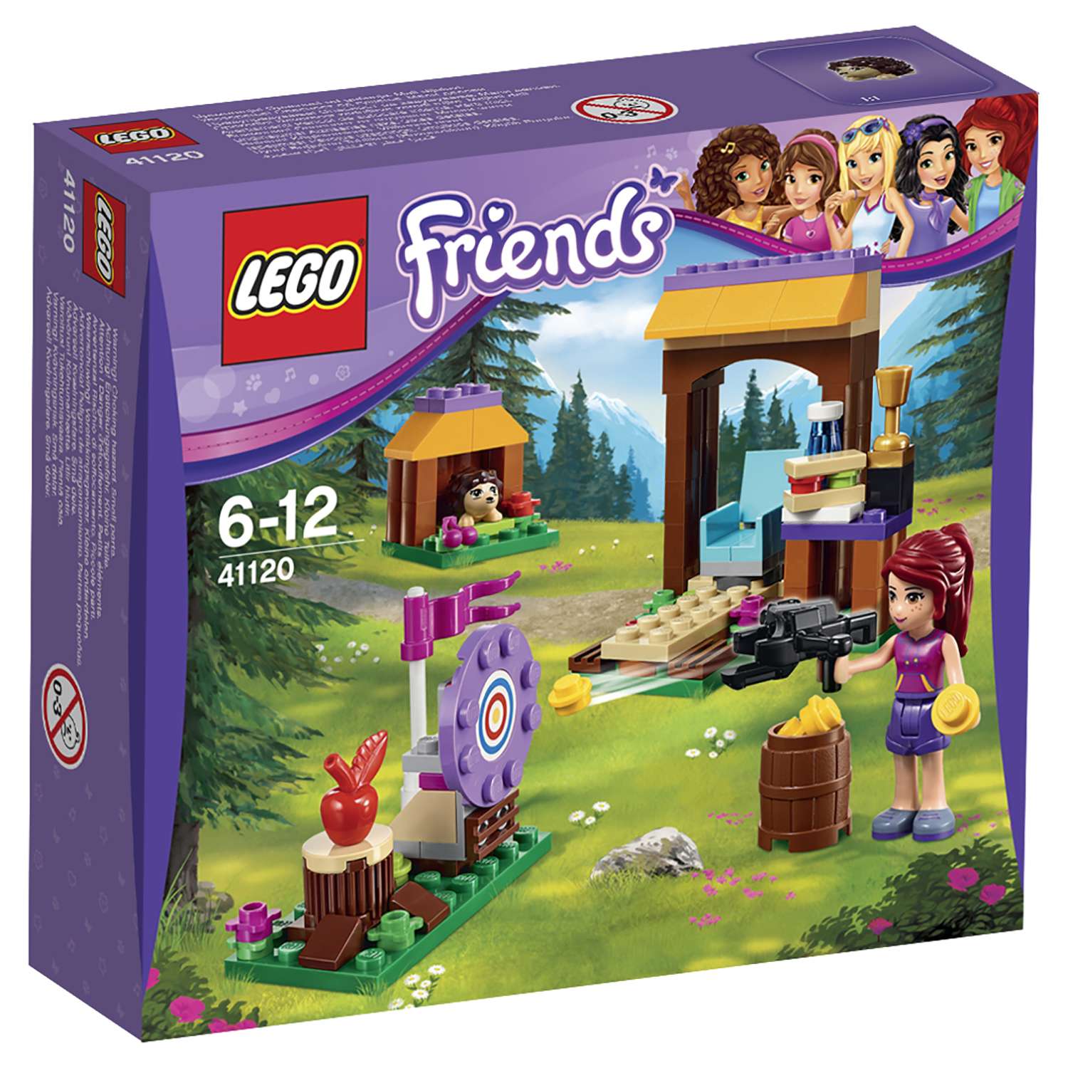 Конструктор LEGO Friends Спортивный лагерь блочный - фото 2
