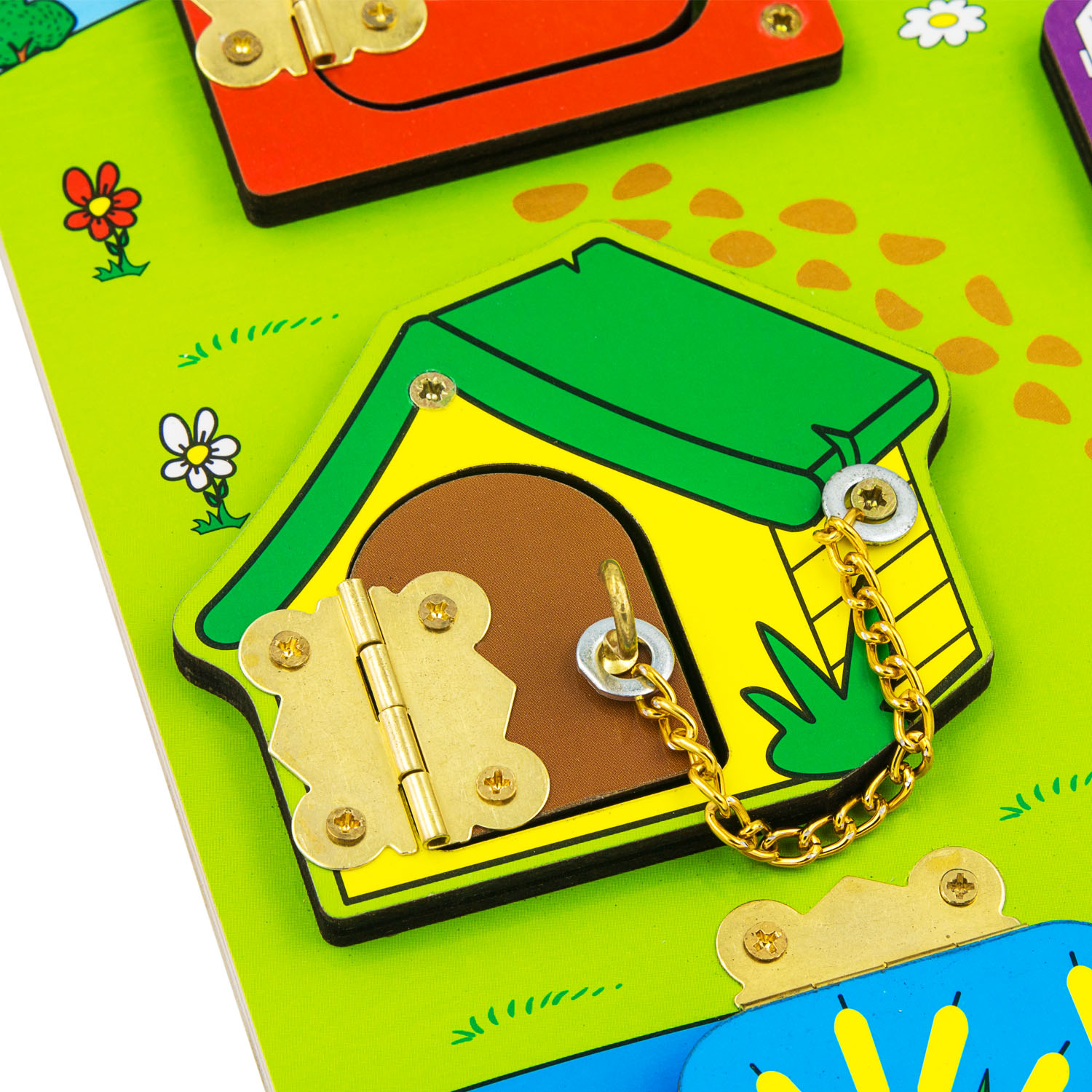 Игрушка Alatoys бизиборд Кто где живет в ассортименте - фото 10