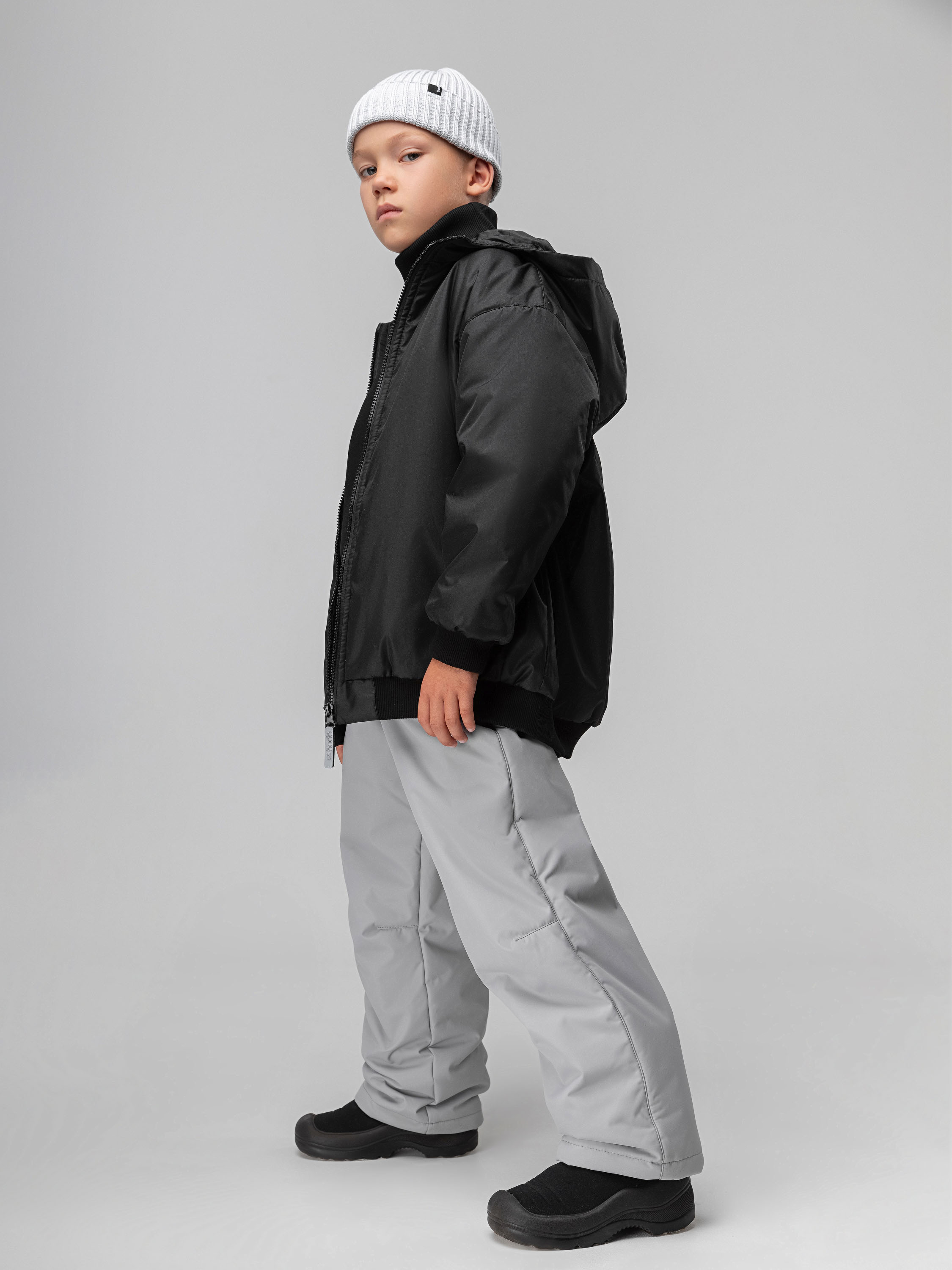 Брюки Bodo 33-49МU_серый - фото 3