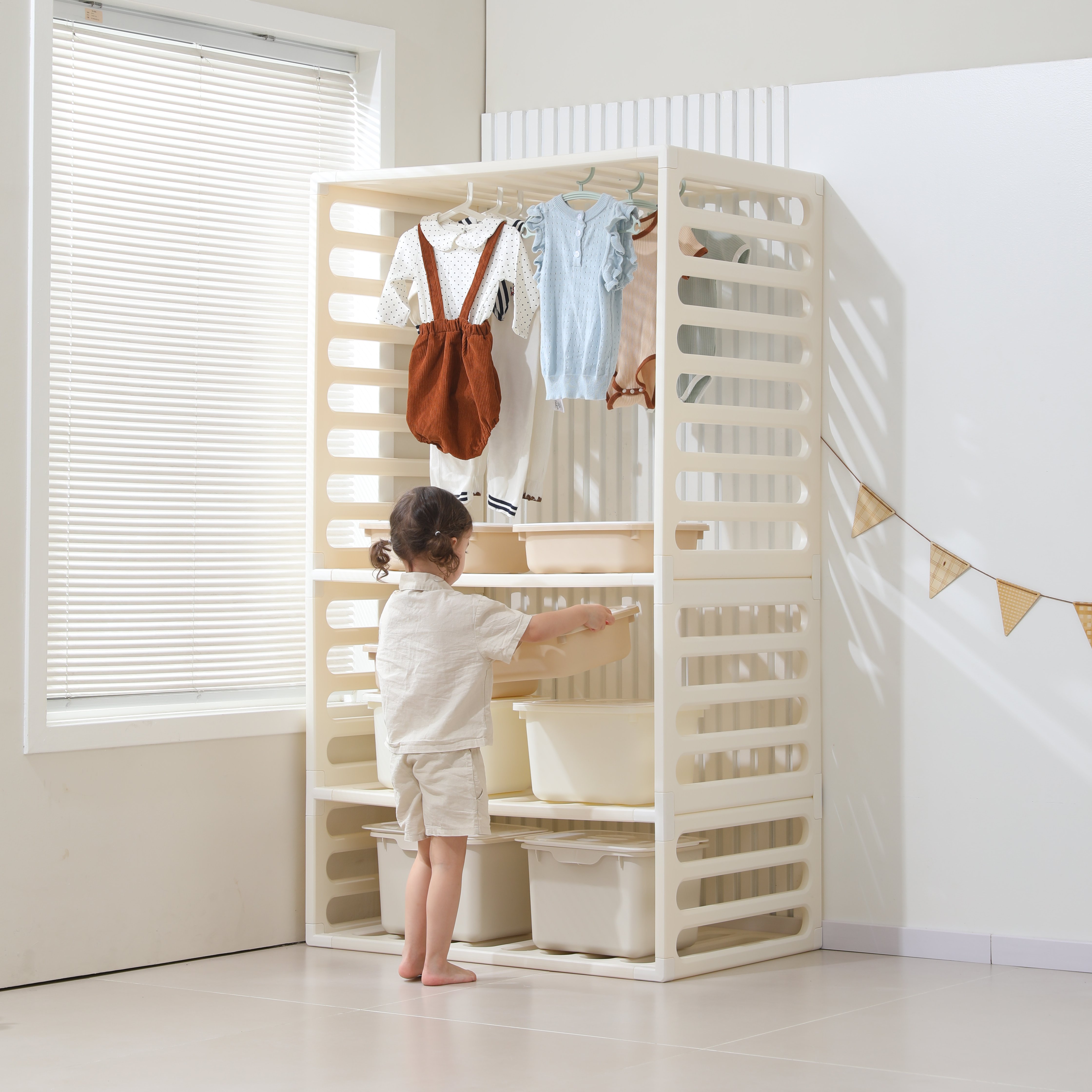 Манеж ширма UNIX Kids White PPST2IN1WT - фото 14