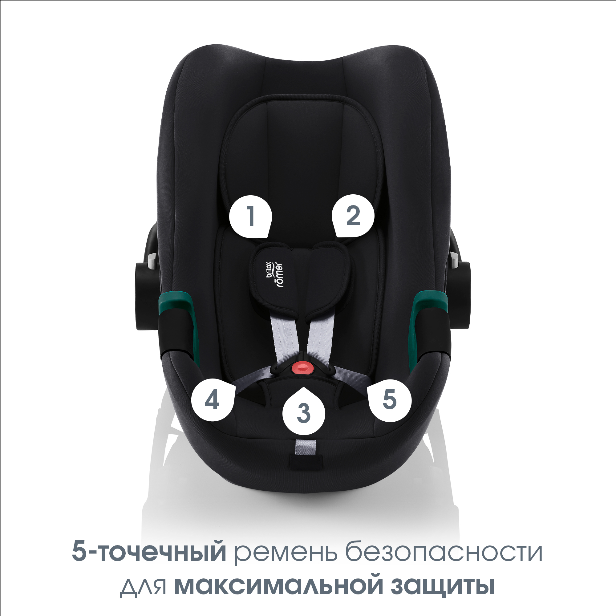 Автокресло Britax Roemer Baby-Safe Space Black 0 (0 -13 кг) - фото 8