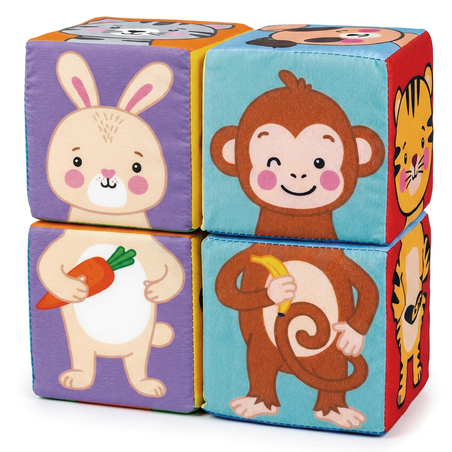 Игрушка Плюшики кубики Чей хвост - фото 1