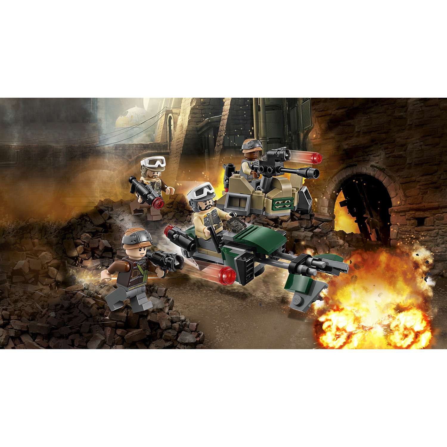 Конструктор LEGO Star Wars Боевой набор Повстанцев блочный - фото 4