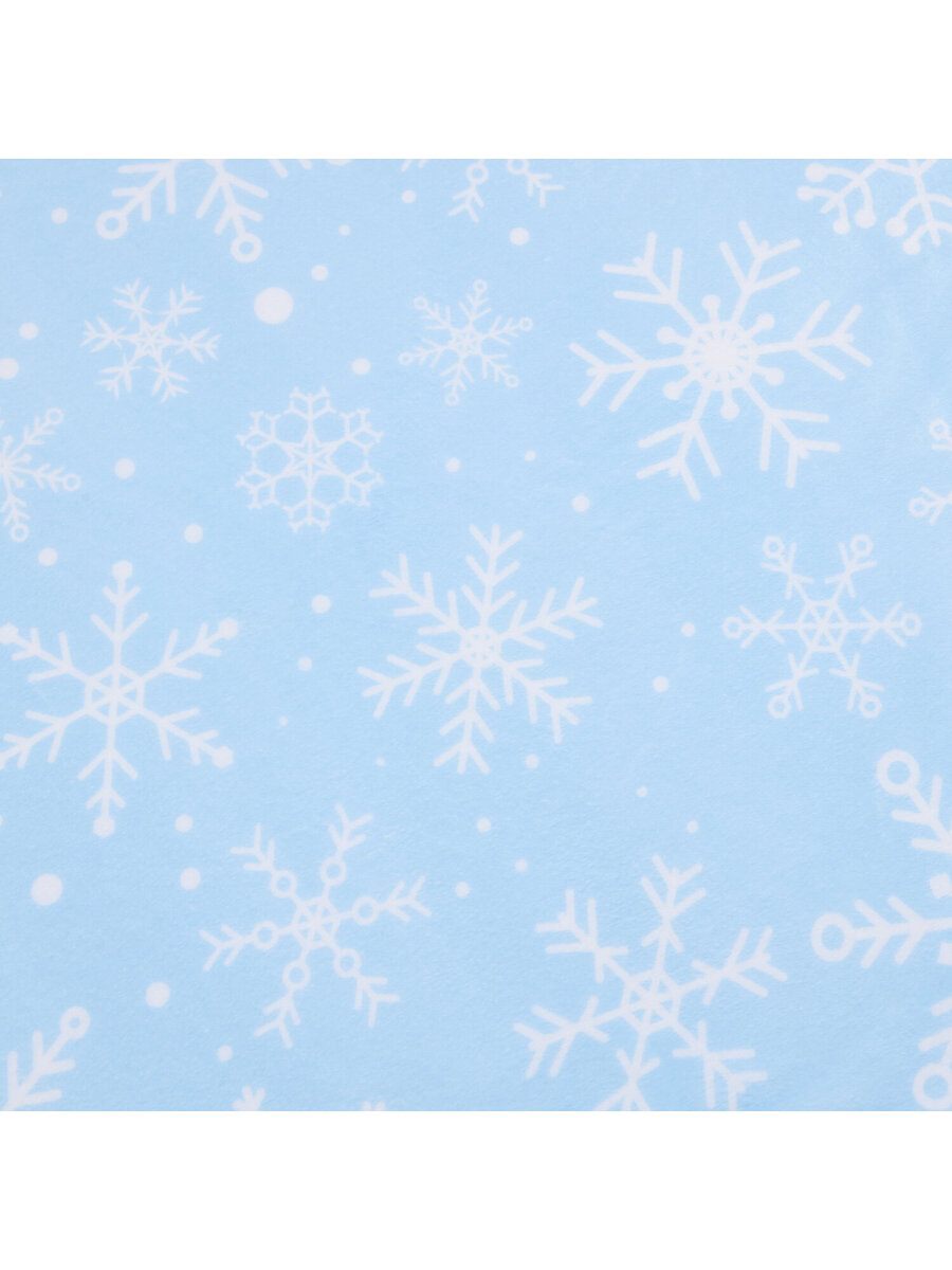 Плед Золотая сказка Снежинки - фото 13