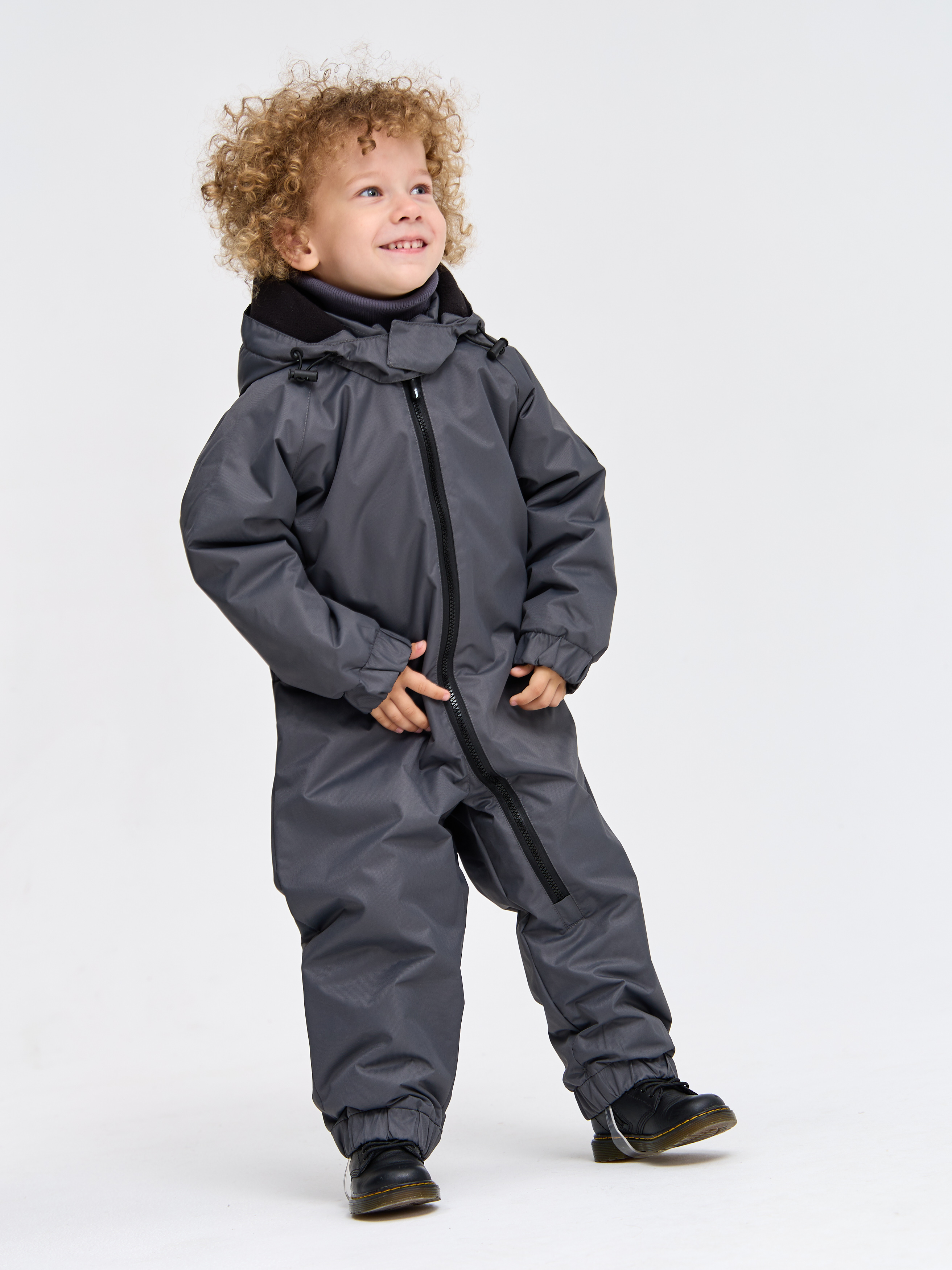 Комбинезон Лапушка 7038 серый - фото 1