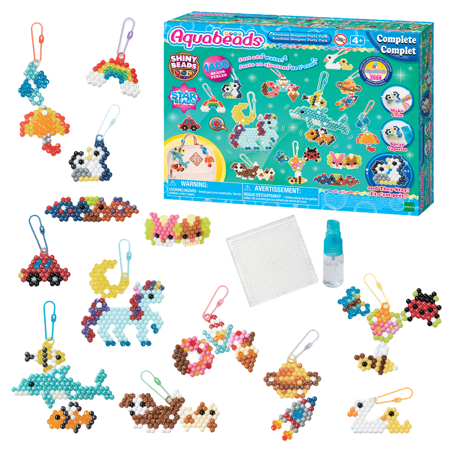Аквамозаика Aquabeads Изумительные брелоки - фото 1