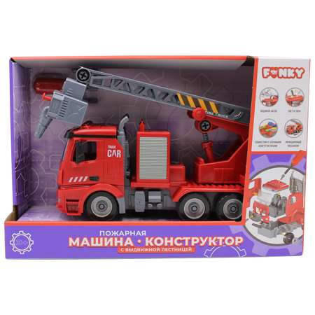 Конструктор Funky Toys Пожарная машина сборная игровая модель