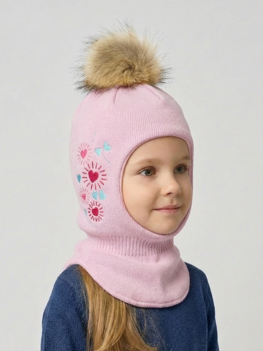 Шапка GUSTI GW25AC1226G-PINK - фото 1