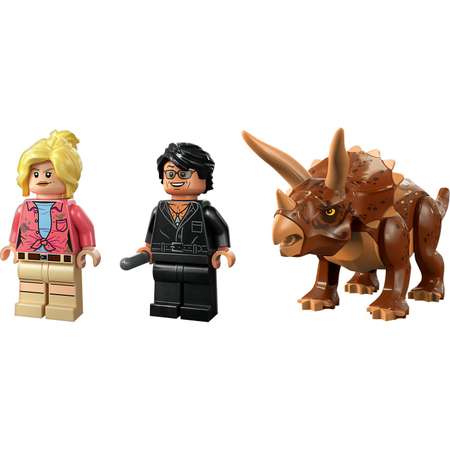 Конструктор LEGO Jurassic World Triceratops Research блочный