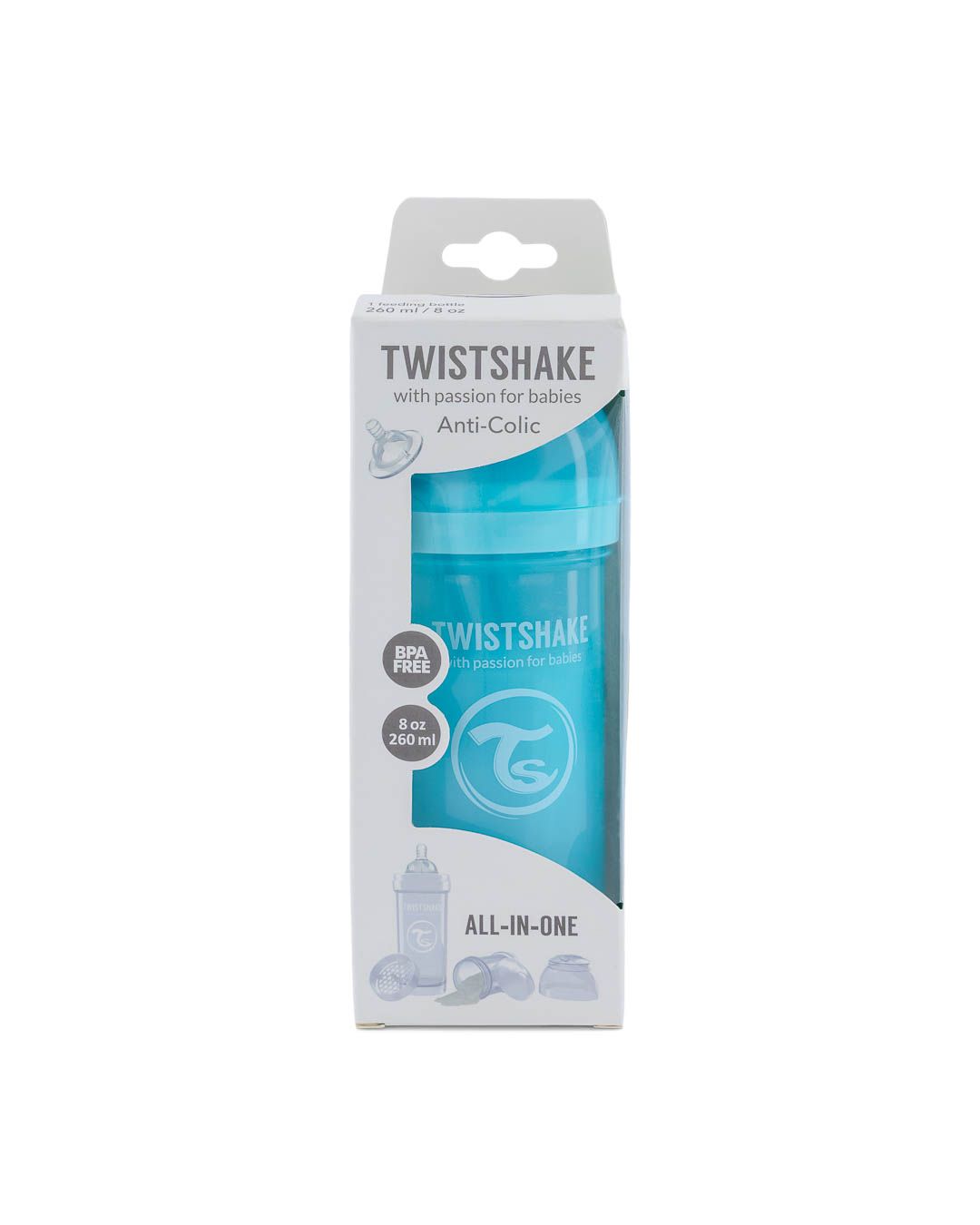 Бутылочка Twistshake Anti-Colic 260 мл 1 шт. - фото 10