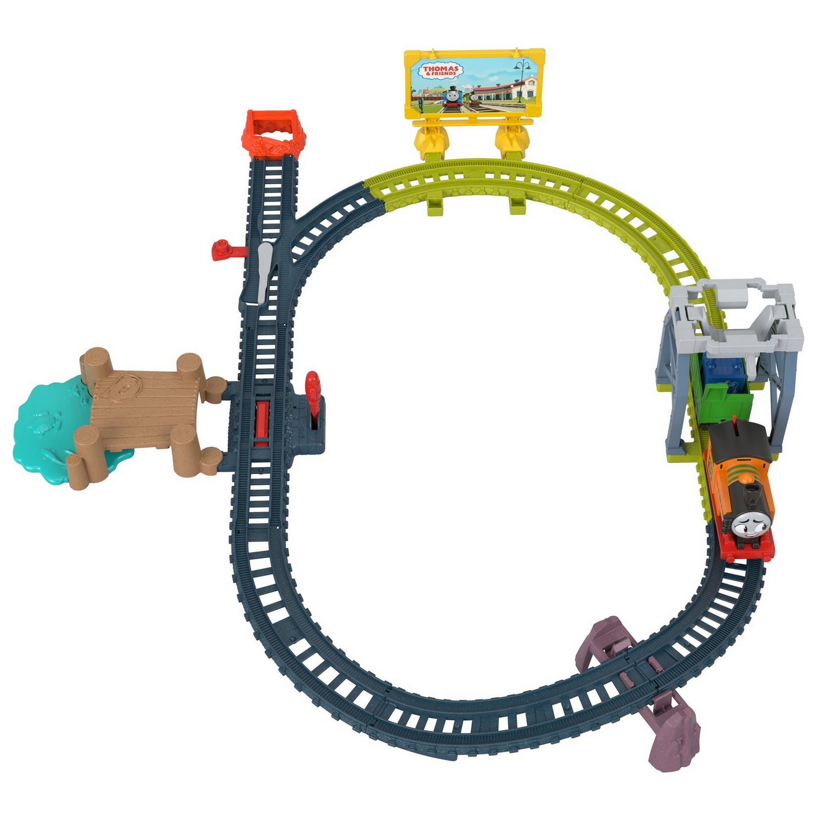Развивающая железная дорога Thomas and Friends HGY78 - фото 9