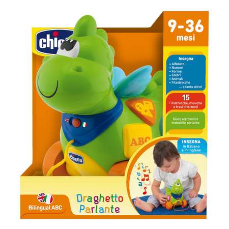 Игрушка развивающая Chicco Говорящий дракон