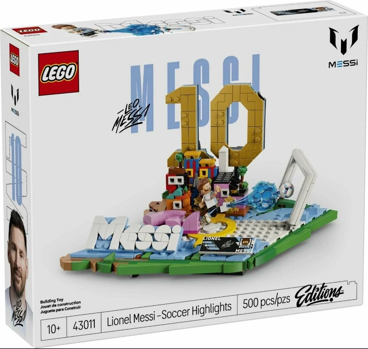 Конструктор LEGO Editions Лионель Месси 43011 500 дет. - фото 6