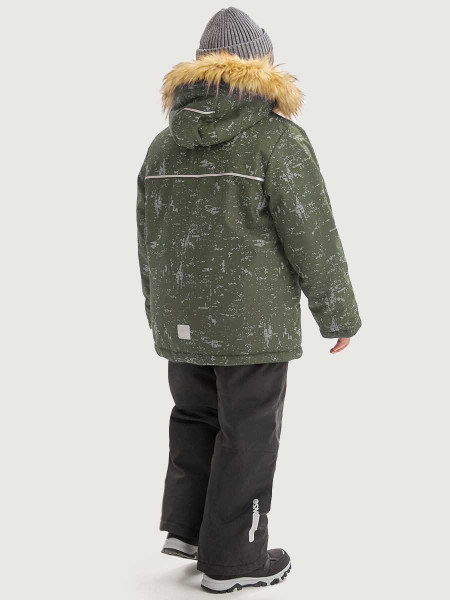 Костюм NIKASTYLE +7з5925 хаки/черный - фото 4