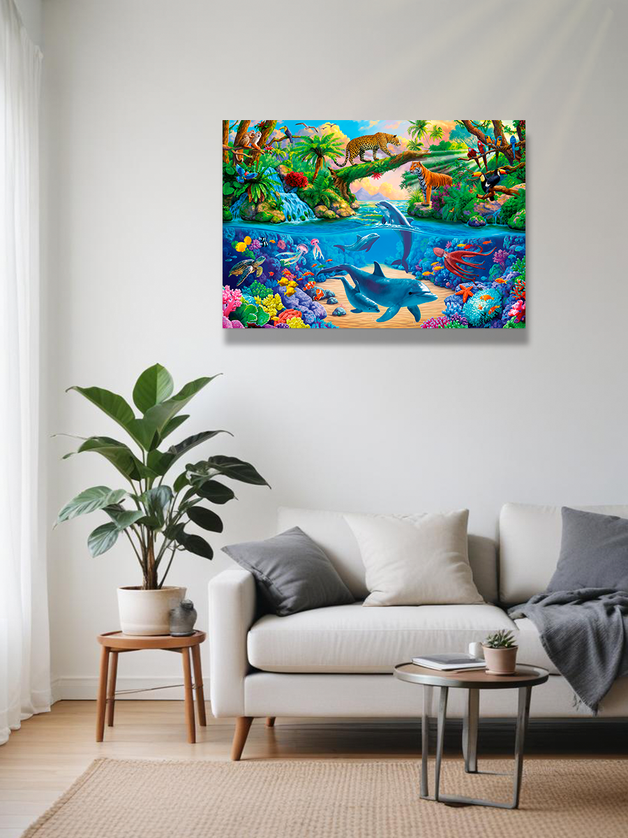 Пазл Рыжий кот классический - фото 3