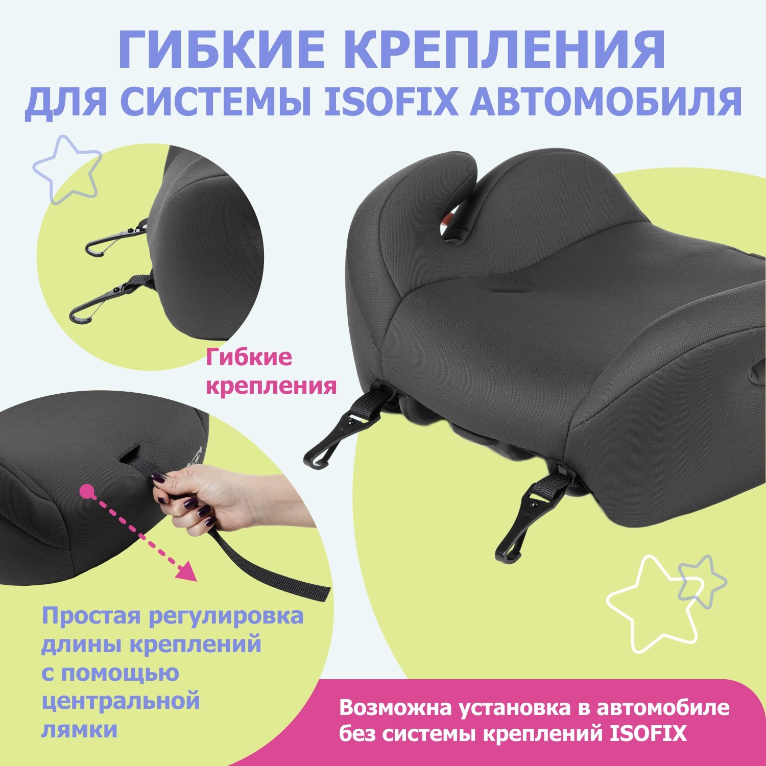 Автокресло BeBest Odyssey 3 (22-36 кг) - фото 3