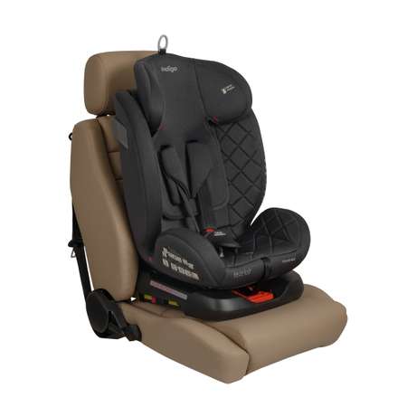Автокресло Indigo Tourneo S Isofix 0+/1/2/3 (0-36 кг) серый