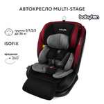 Автокресло Babyton Multi-Stage Black-Red Isofix 0+/1/2/3 (0-36 кг)