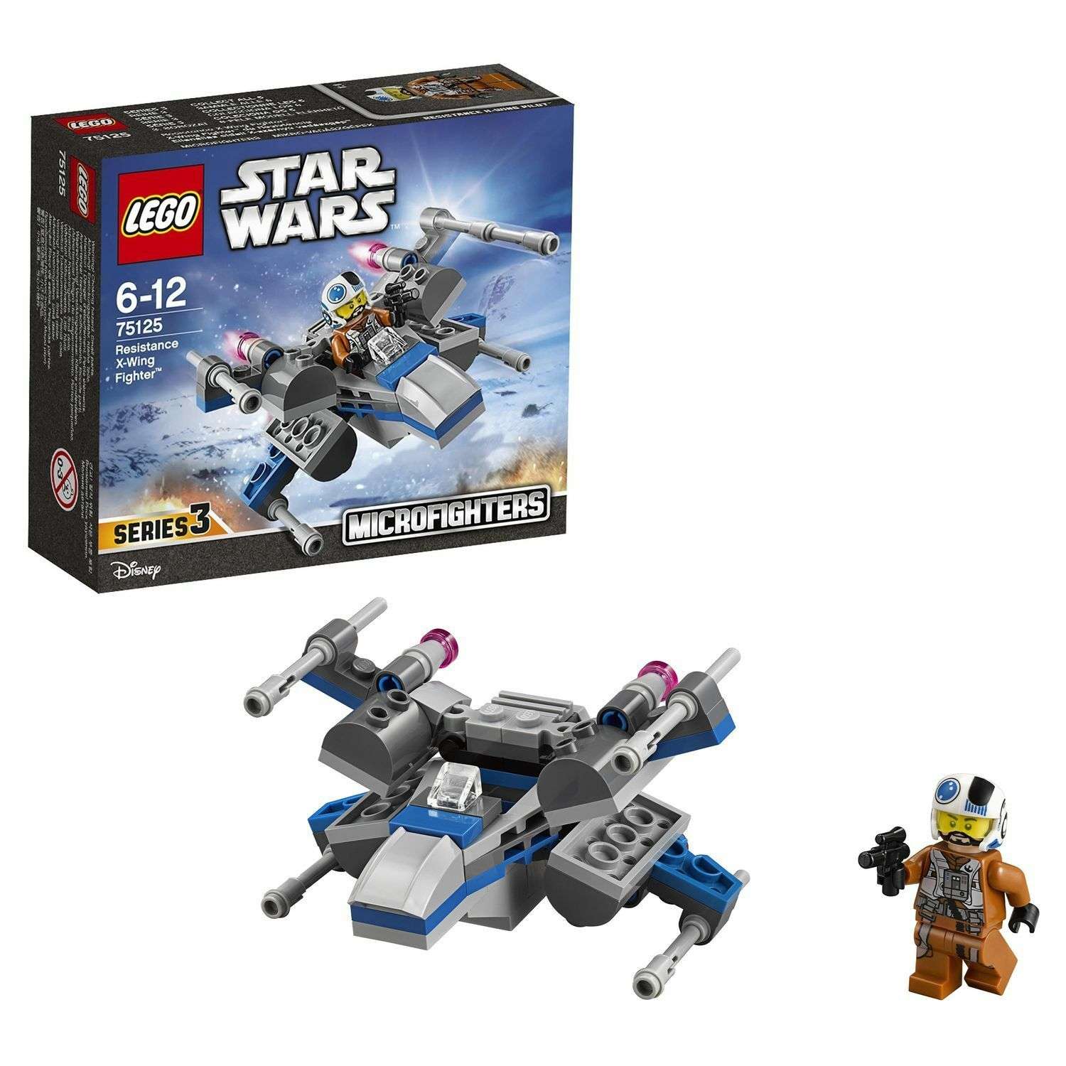 Конструктор LEGO Star Wars Истребитель Повстанцев блочный - фото 1
