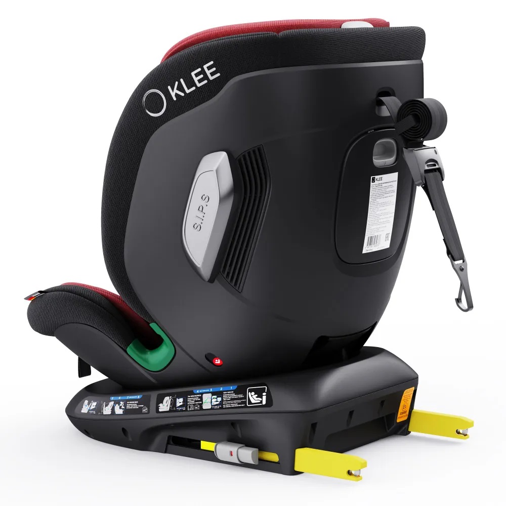 Автокресло KLEE Spark 360 i-Size Isofix 0+/1/2/3 (0-36 кг) красный - фото 4