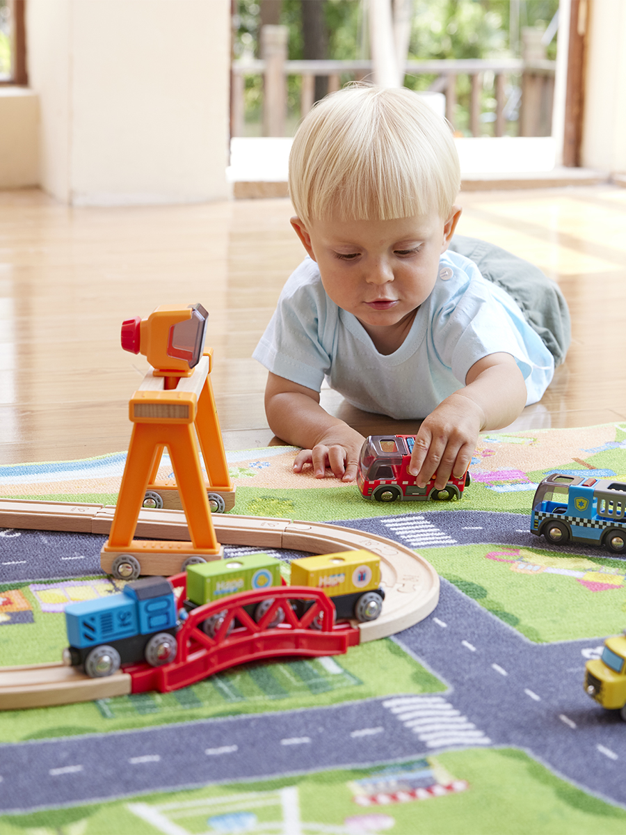 Ковёр Hape Дорожное движение 95 x 150 см - фото 3