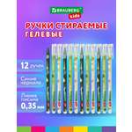 Ручка со стираемыми чернилами Brauberg 12 шт.