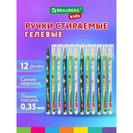 Ручка со стираемыми чернилами Brauberg 12 шт.