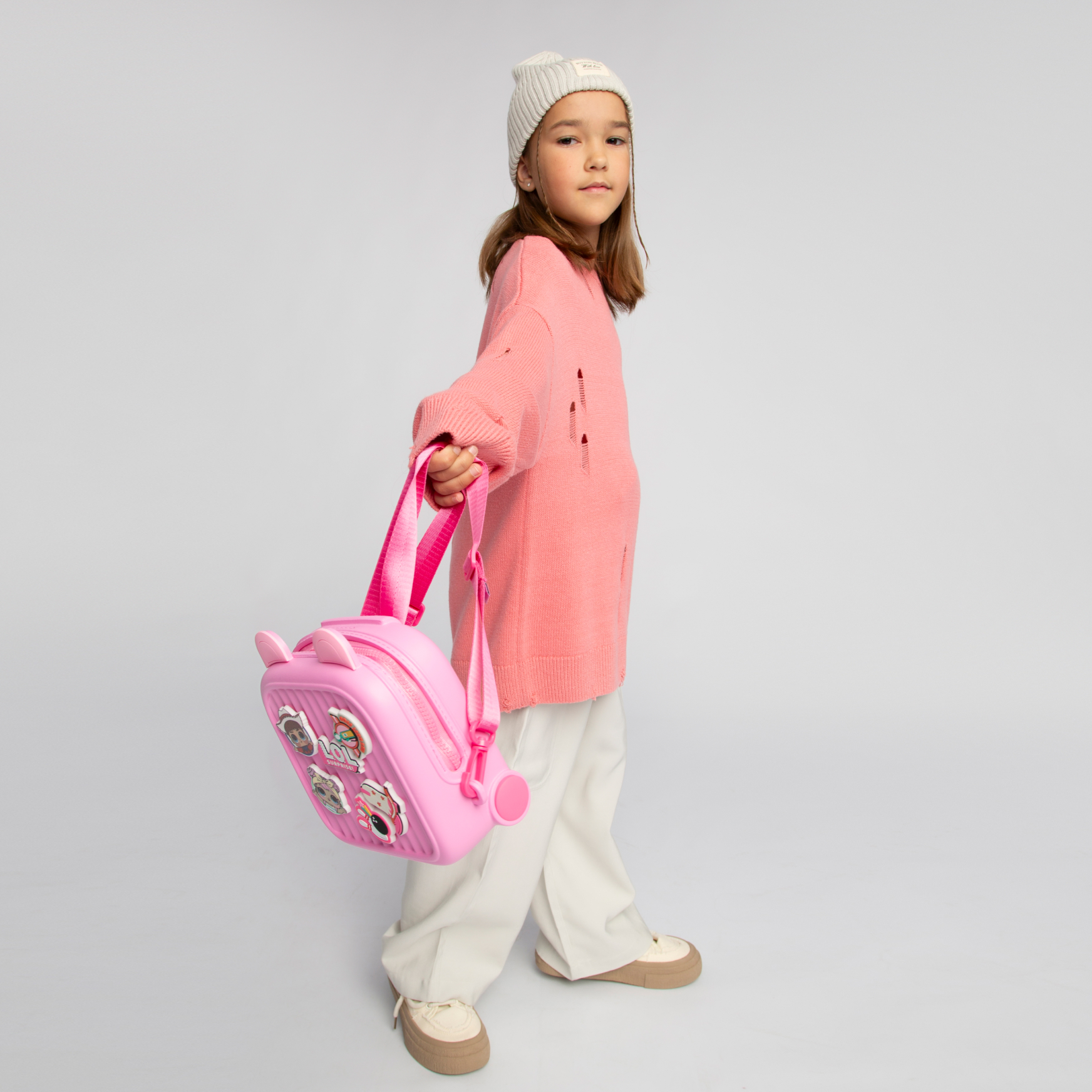 Рюкзак L.O.L. Surprise! розовый с ушками + джиббитсы - фото 13