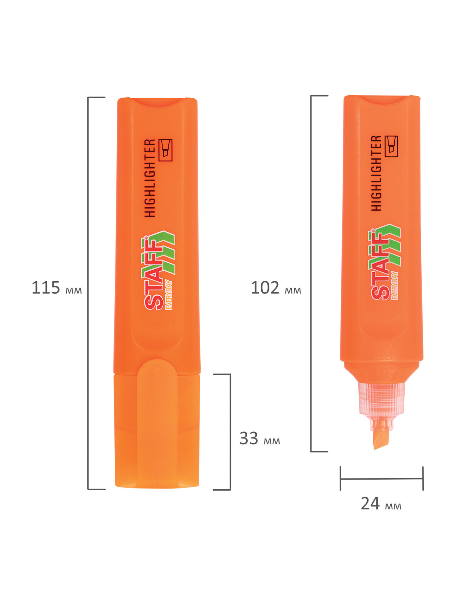 Текстовыделители Staff 6 шт. - фото 16