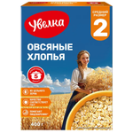 Хлопья овсяные Увелка питательные 400г