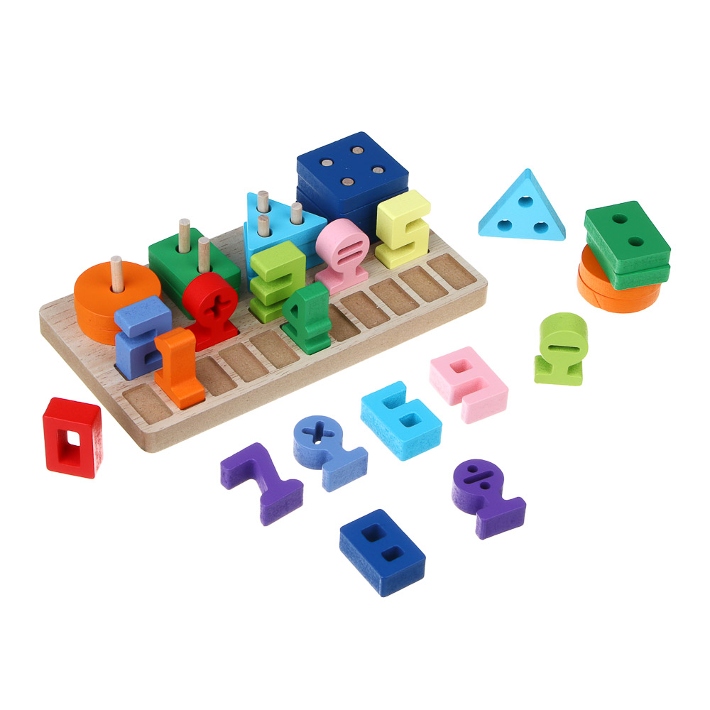 Игрушка Игроленд Цифры и фигуры - фото 2