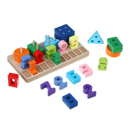 Игрушка Игроленд Цифры и фигуры