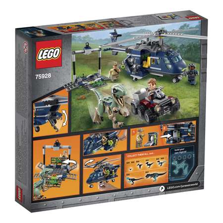 Конструктор LEGO Jurassic World блочный