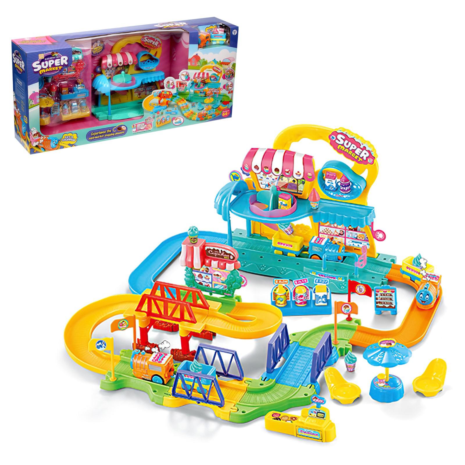 Набор железнодорожный Sima-Land 12 см 5145025 - фото 1