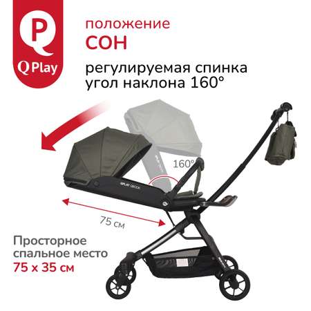 Коляска прогулочная QPLAY Qbook