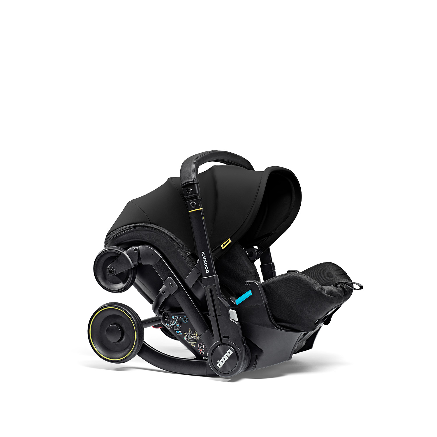 Автокресло Doona X Nitro Black Isofix 0 (0 -13 кг) - фото 26
