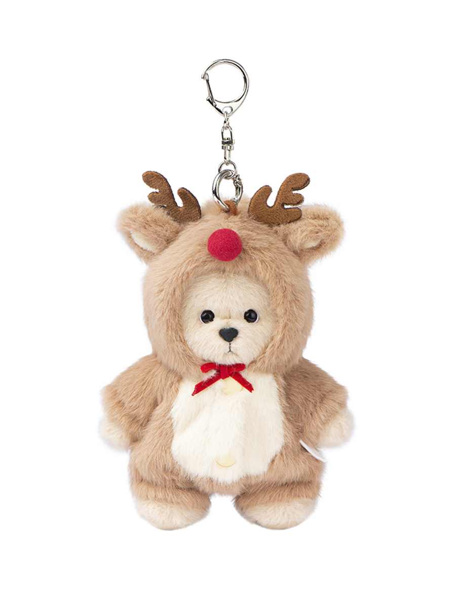 Мягкая игрушка TeddyTales Медведь в костюме Оленя - фото 7
