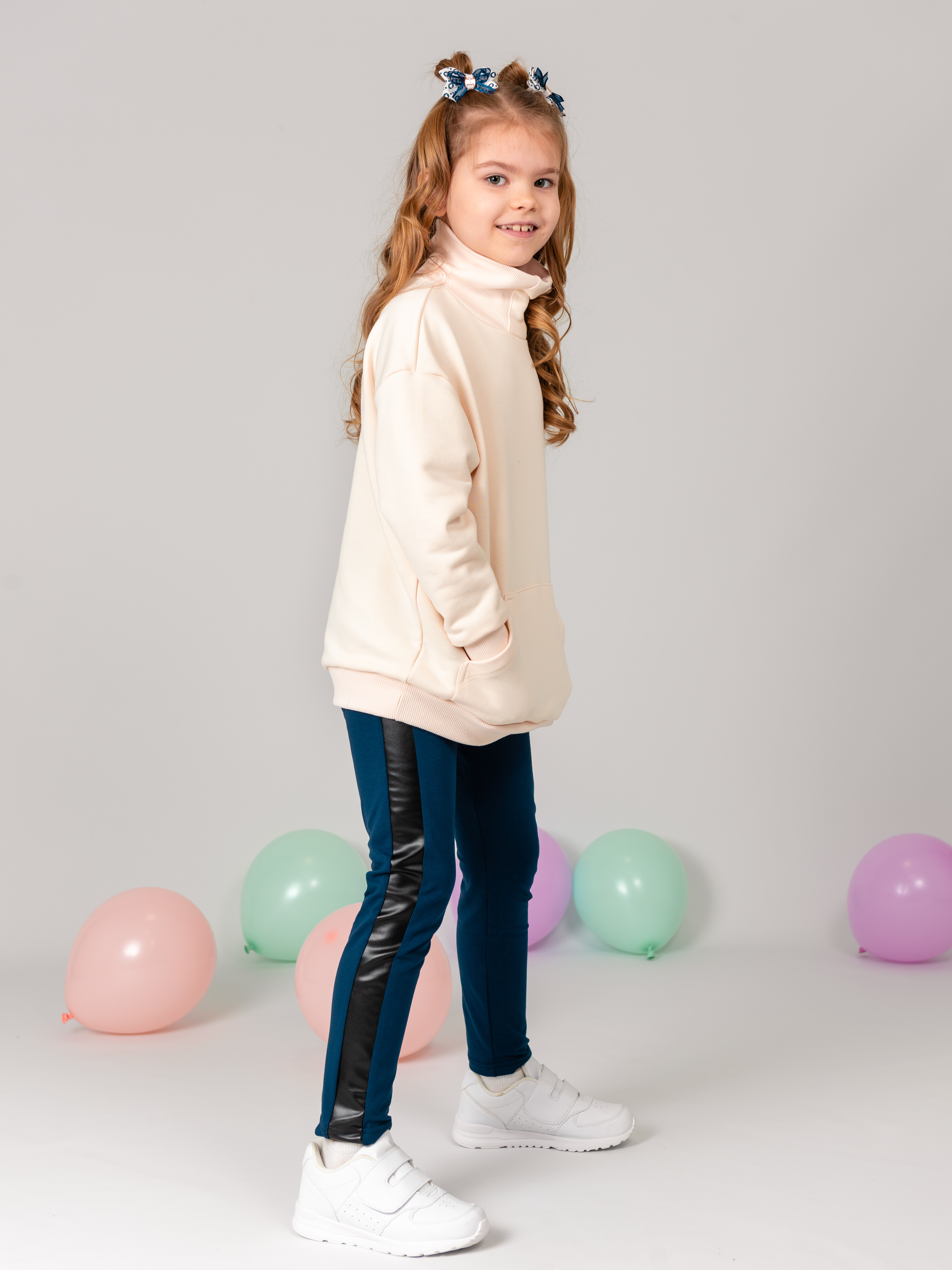 Леггинсы MiloTa ЛК02/синий - фото 4