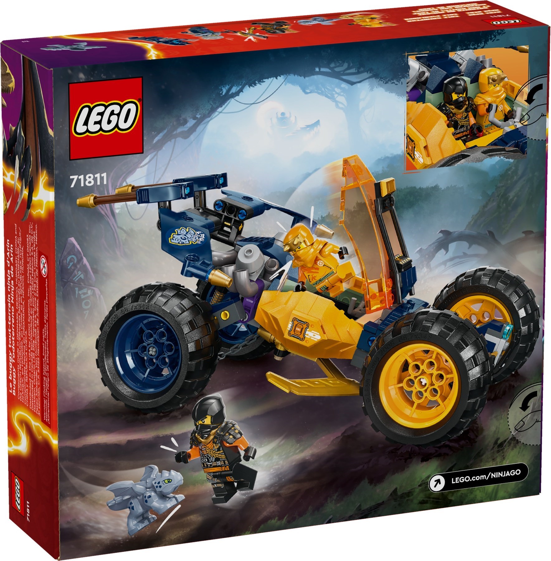 Конструктор LEGO NINJAGO 71811 267 дет. - фото 2