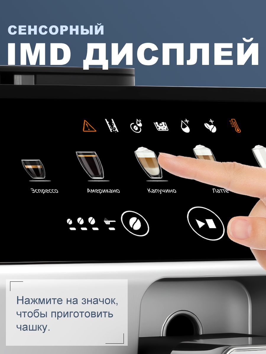 Автоматическая кофемашина 1,5 л 1450 Вт Oulemei OLM-KFA023 - фото 3