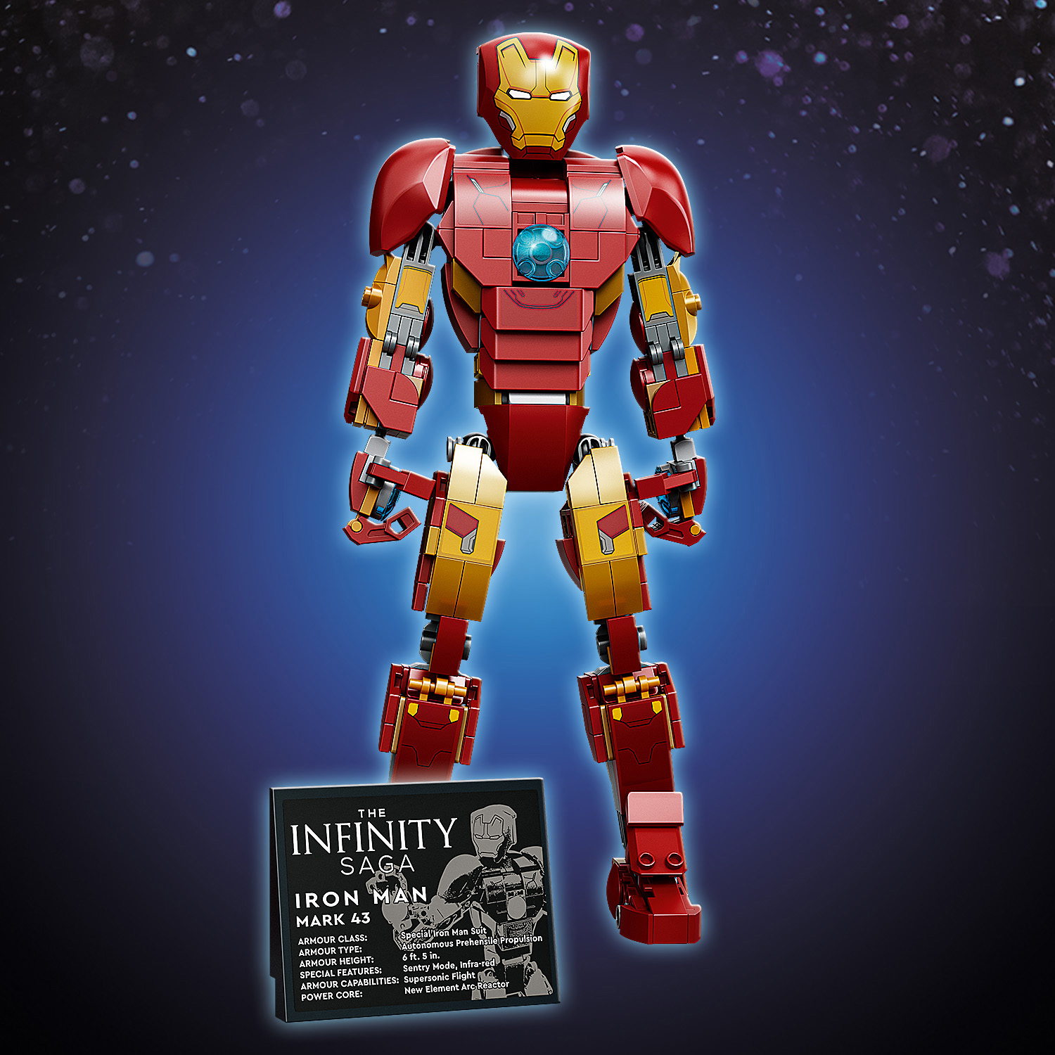 Конструктор LEGO Marvel Super Heroes Iron Man Figure - фото 7