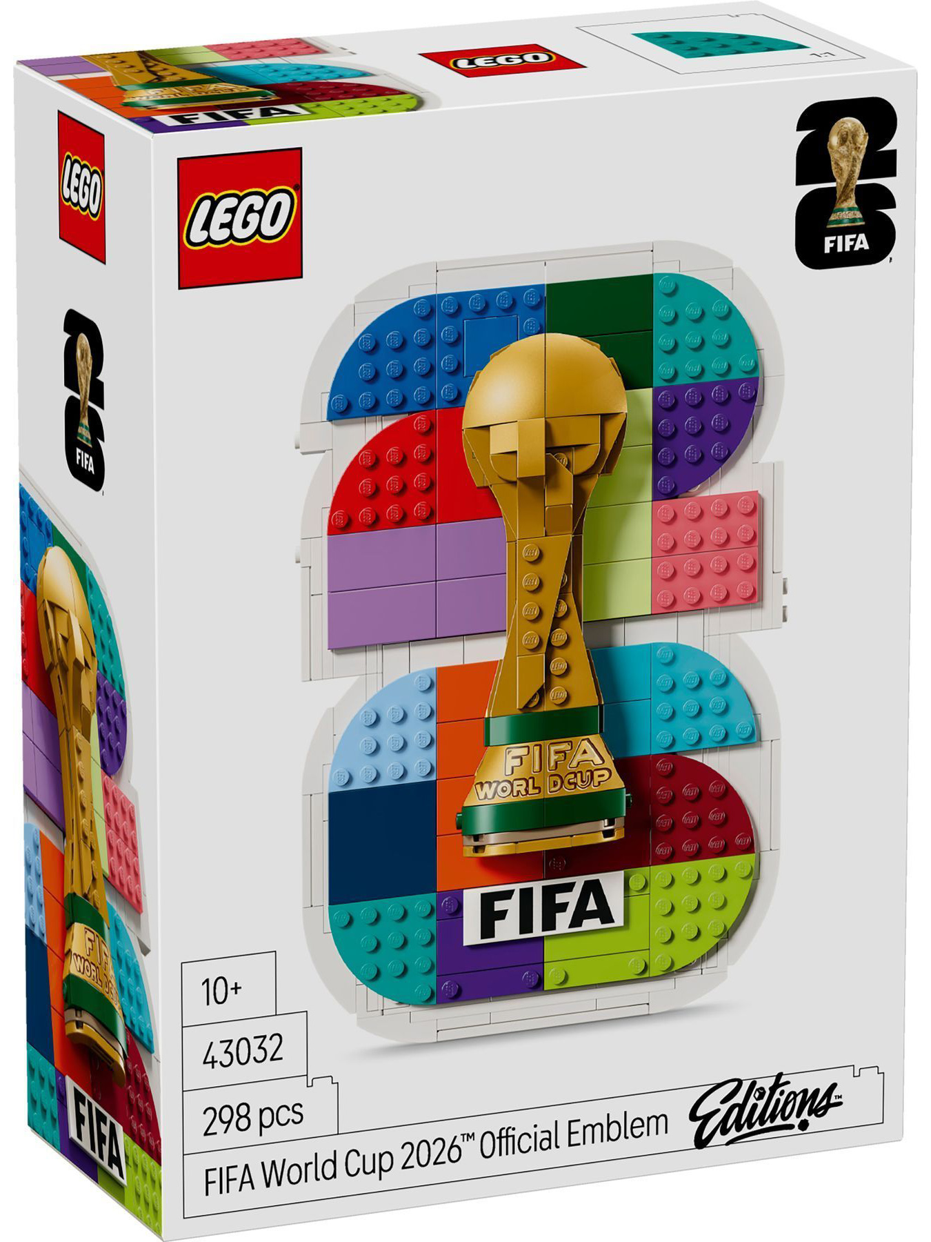 Конструктор LEGO Editions эмблема ЧМ 298 дет. - фото 1