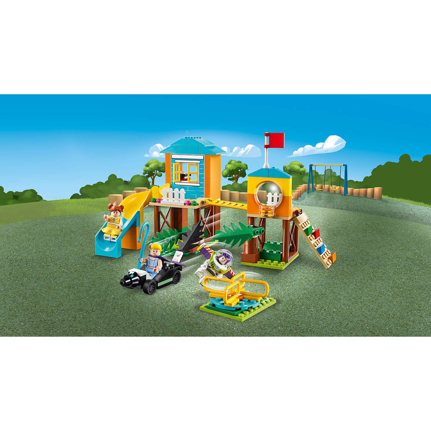 Конструктор LEGO 4+ Приключения Базза и Бо Пип блочный - фото 7