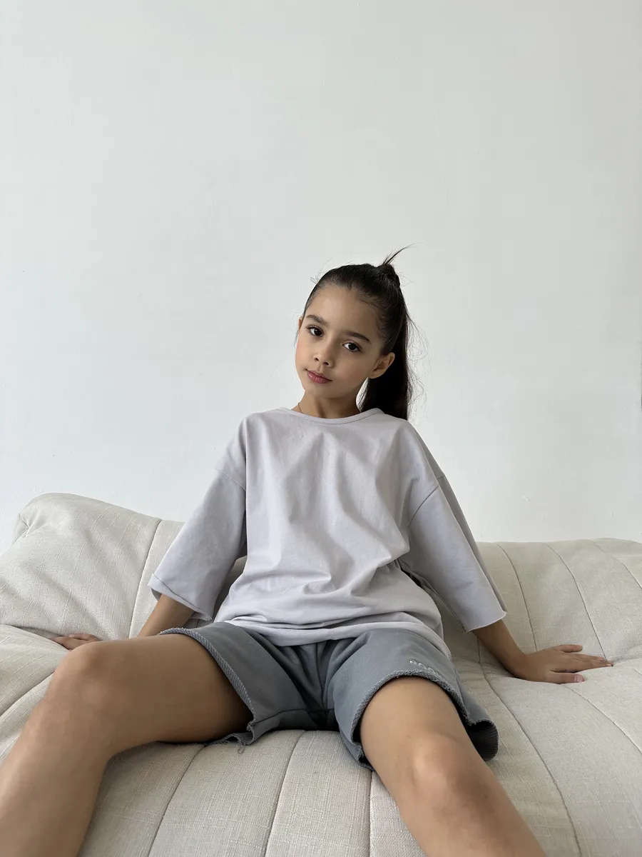 Футболка ROOMY ESSENCE BASICshirt/grey - фото 8