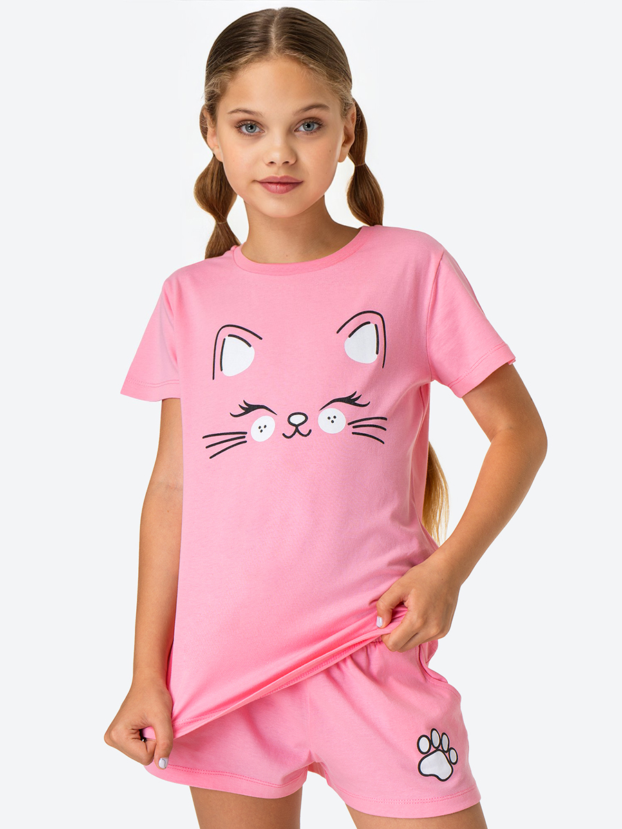 Пижама HappyFox HF9148розовый - фото 1