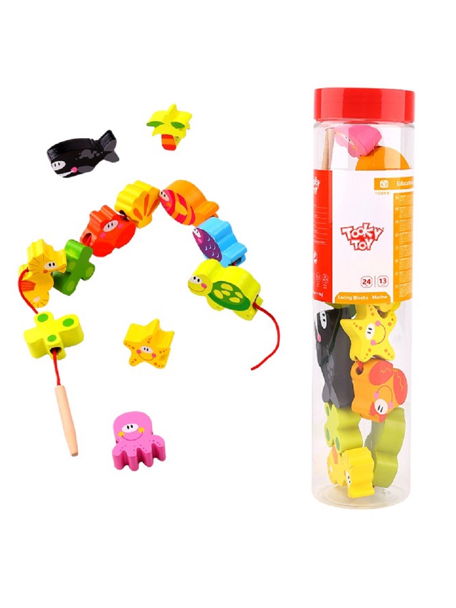 Игрушка Tooky Toy шнуровка - фото 1
